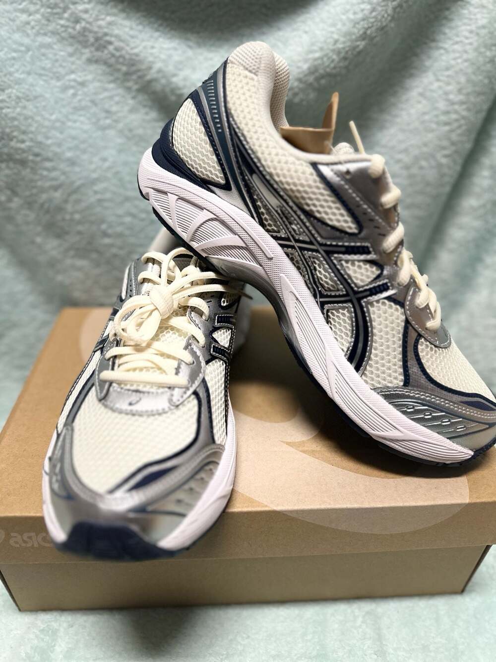 ASICS GT-2160 Cream/Raw Indigo 1203A275-117 Shoes